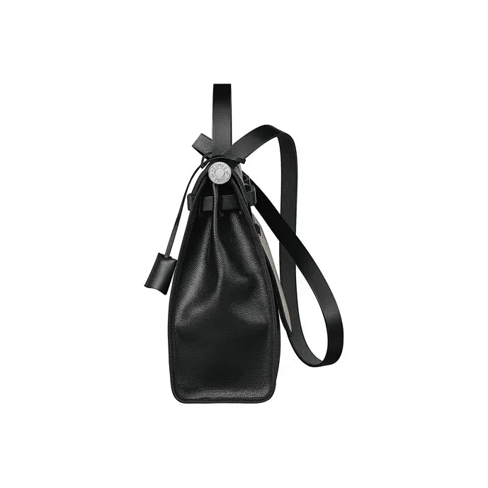 Hermes Herbag 39 shiny black