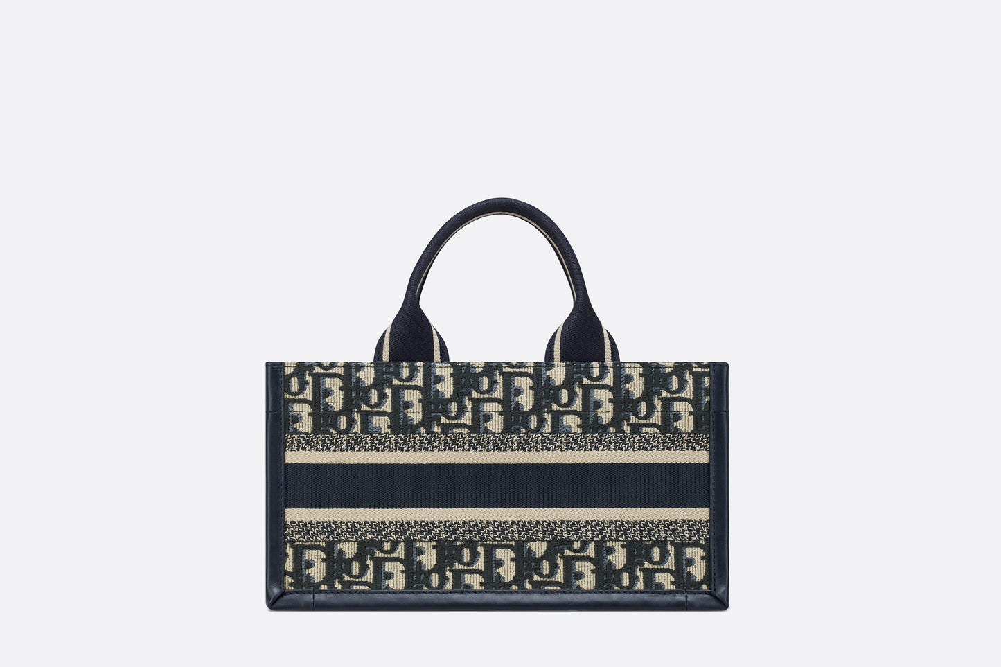 East-West Dior Book Tote with strap