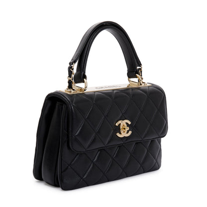 chanel  Trendy CC Top Handle Flap Bag small