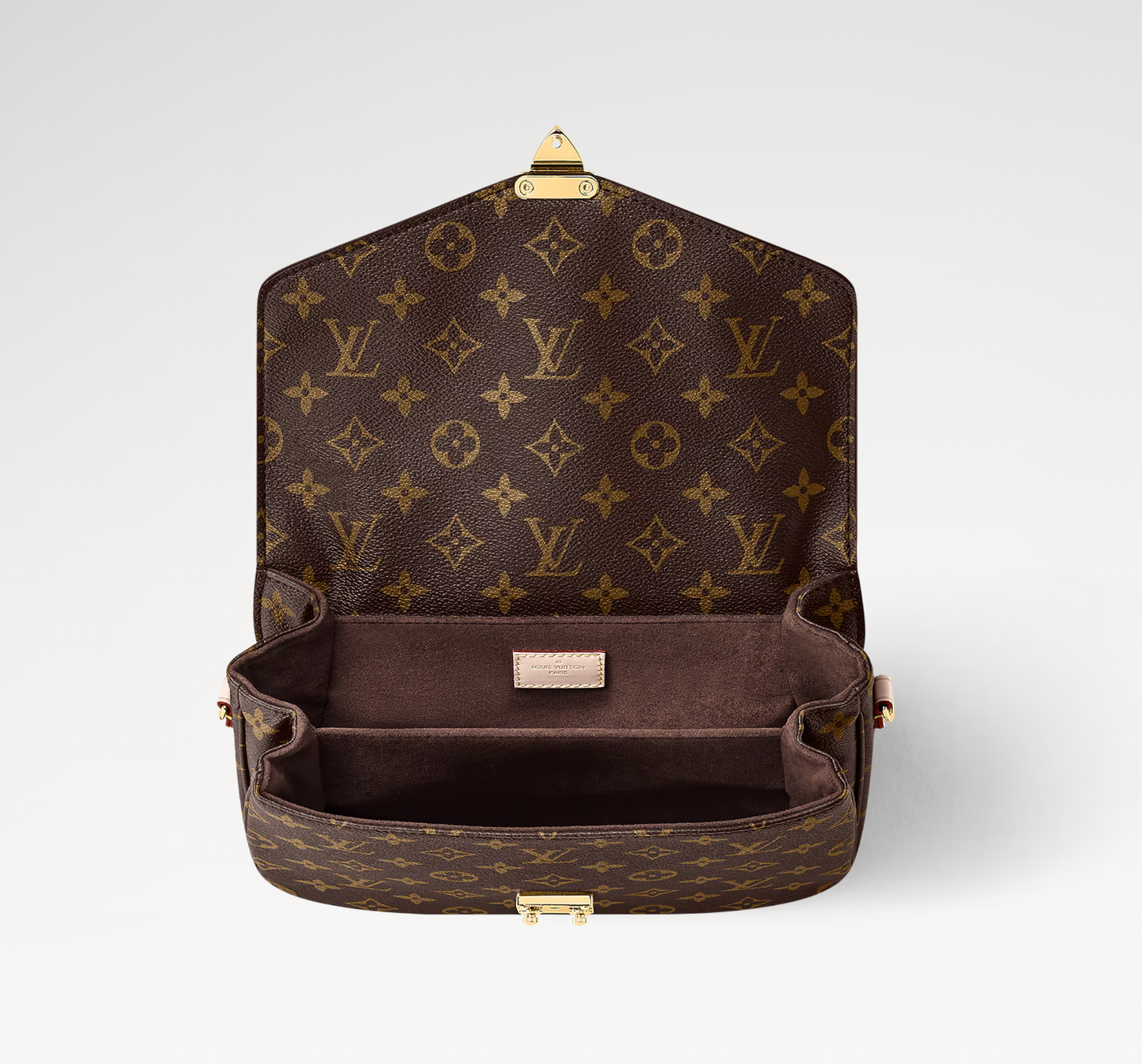 Louis Vuitton shoulder bag – blue-gray canvas