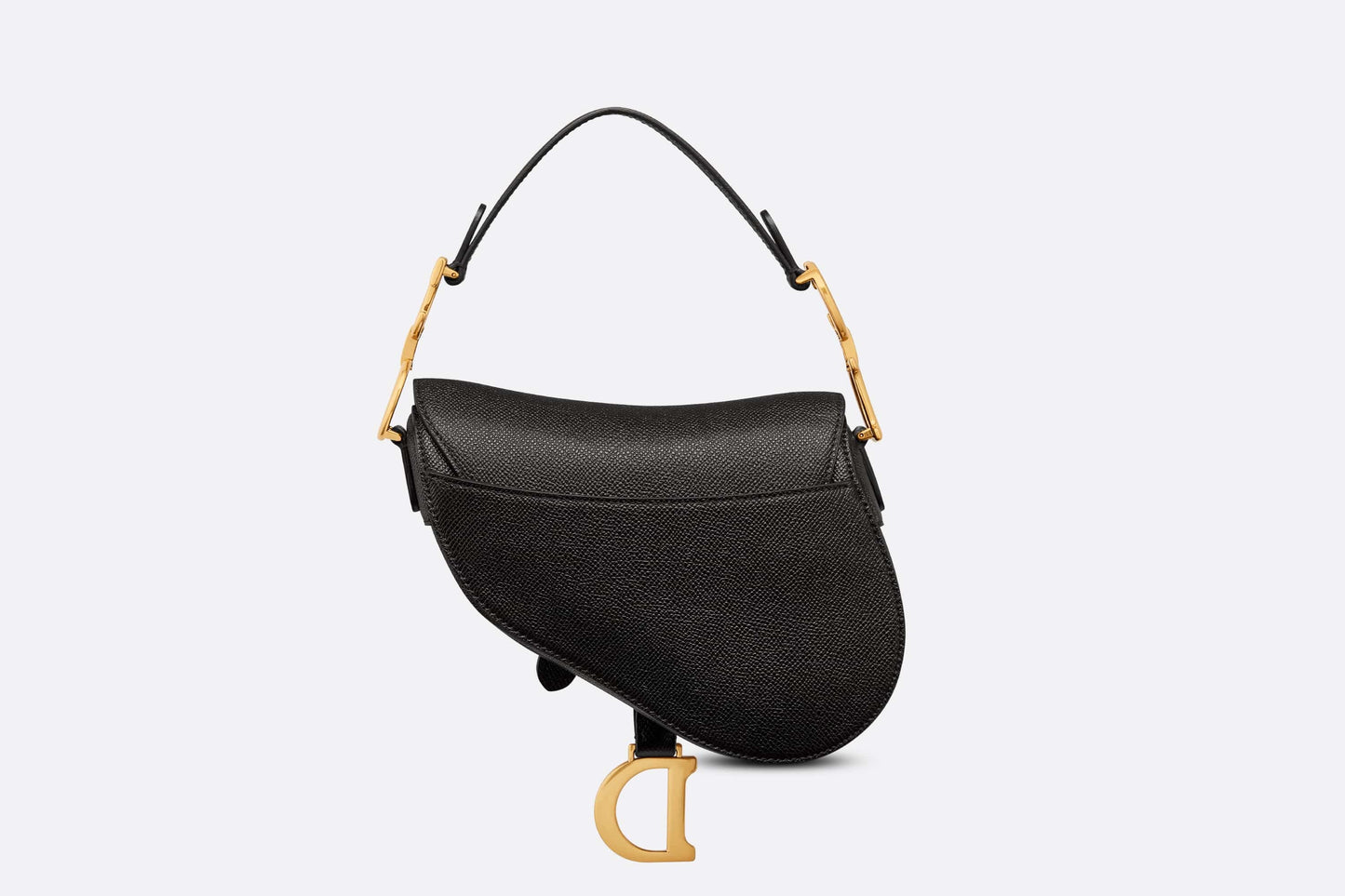 Dior  Mini Saddle Bag with Strap black