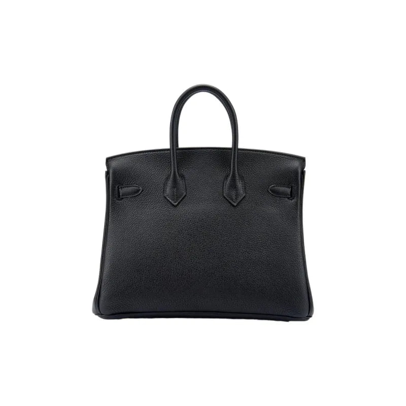 HERMES Birkin Bag black togo Leather Handbag (20,25,30,35) silver hardware