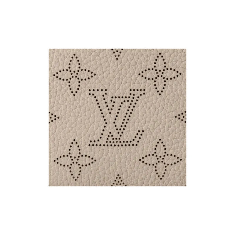 Louis Vuitton 'Hand It All PM' handbag – ivory-gray leather