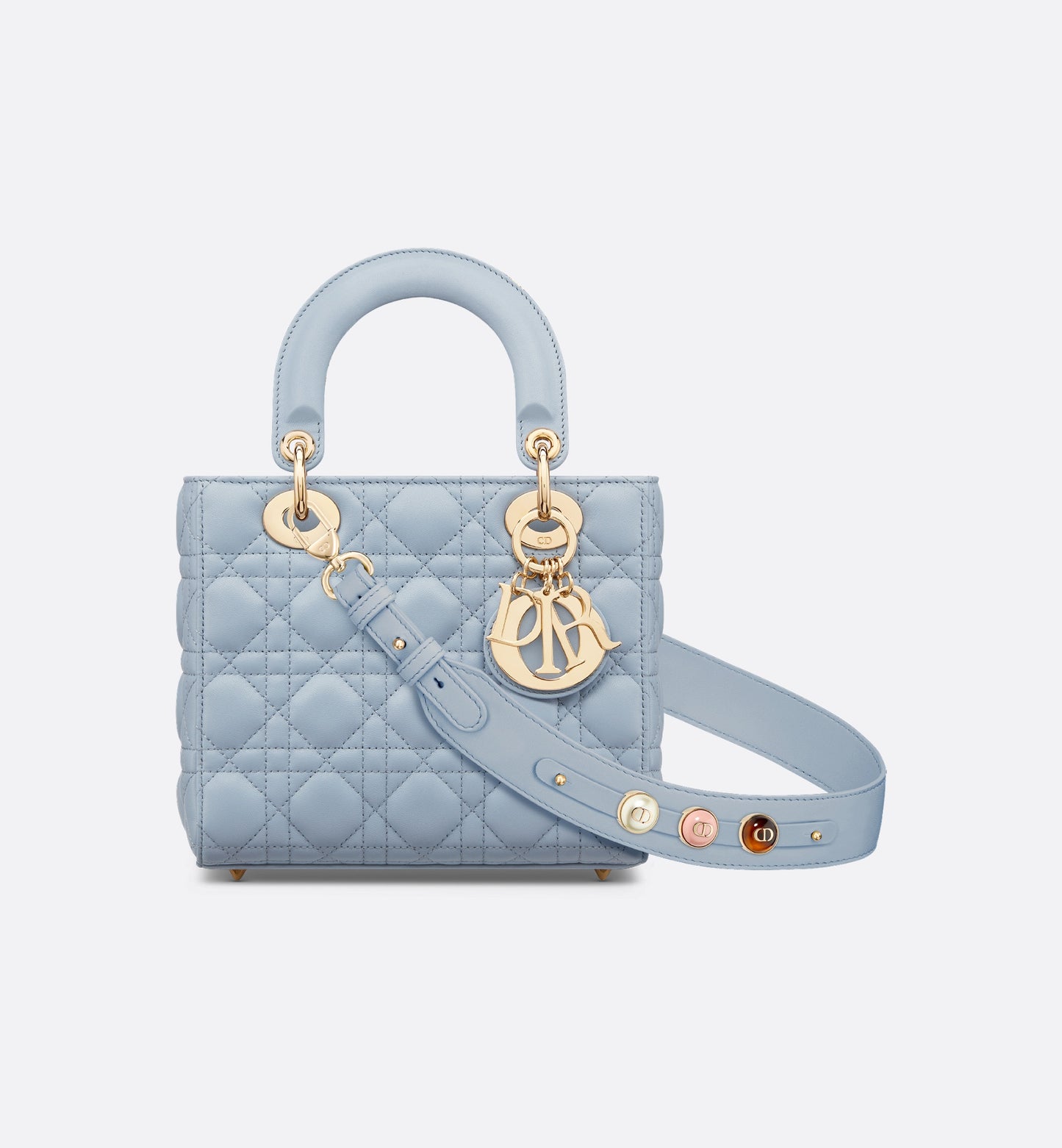 Dior 'Small Lady Dior My ABCDior' – Cannage-finished leather