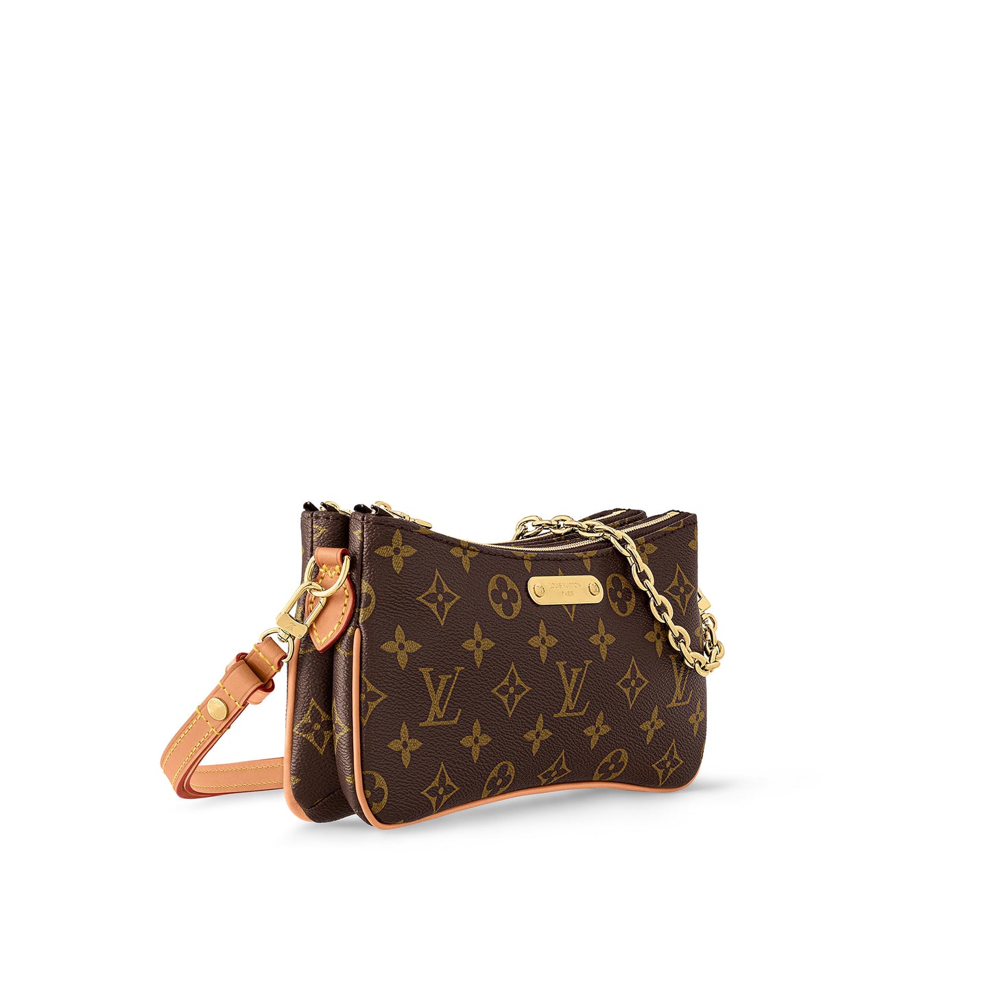 Louis Vuitton Monogram Canvas Liv Pochette Shoulder Bag 