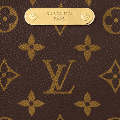 Louis Vuitton Monogram Canvas Liv Pochette Shoulder Bag 