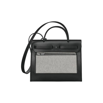 Hermes Herbag 39 shiny black