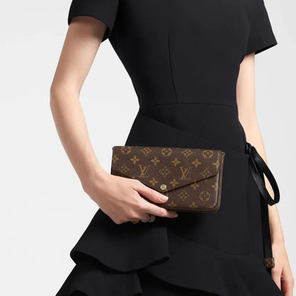 Louis Vuitton ‘Félicie Pochette’ – מונוגרם קנבס