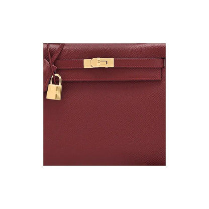 حقيبة يد HERMES Kelly 25 Togo باللون الأزرق الداكن