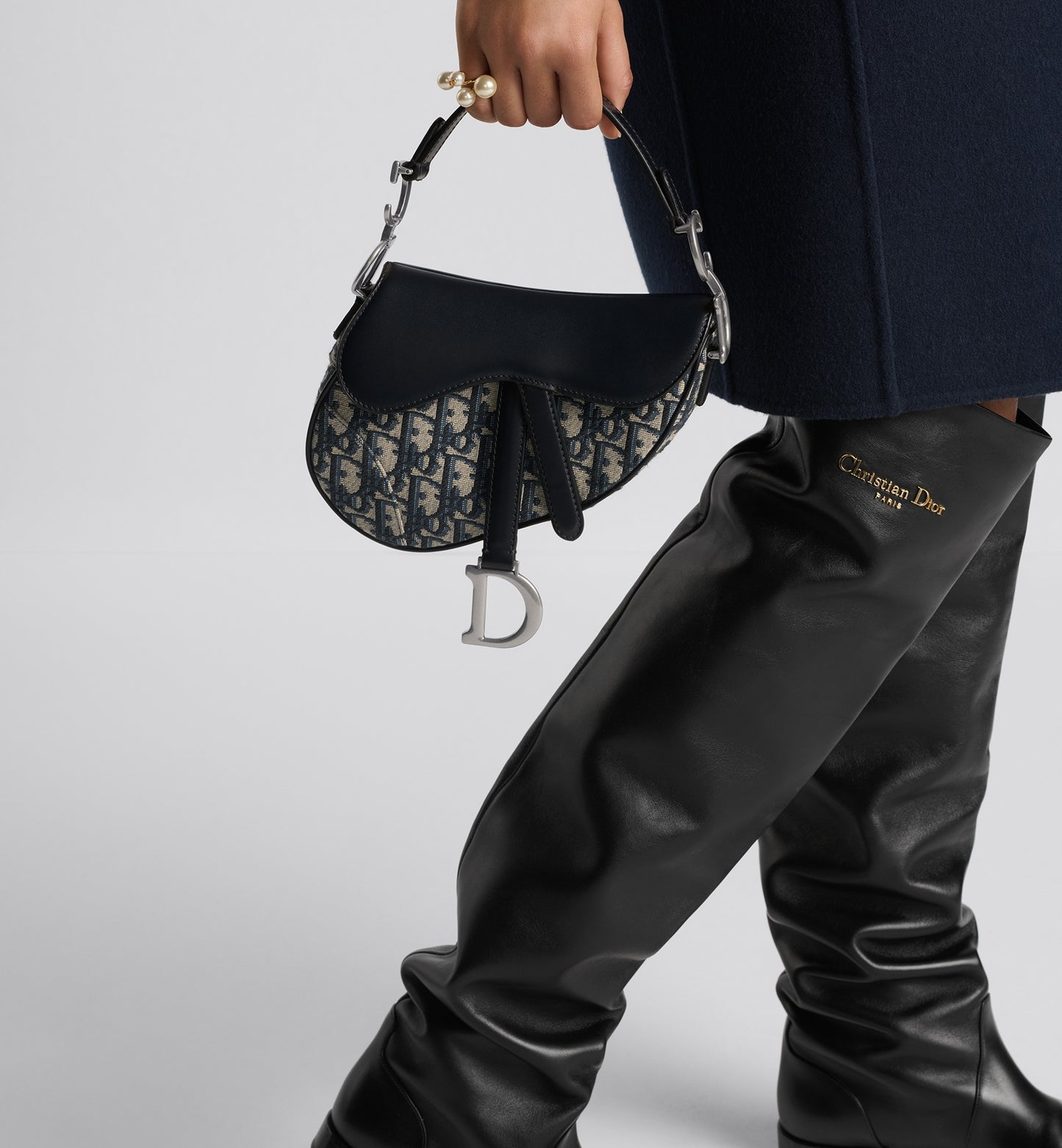 Dior Mini Saddle Bag with Strap