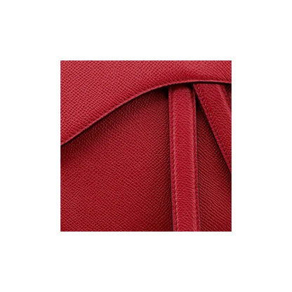 DIOR Saddle Calfskin red Bag