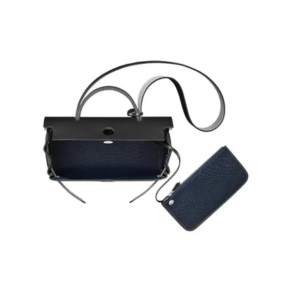 Hermes Herbag 31 navy blue