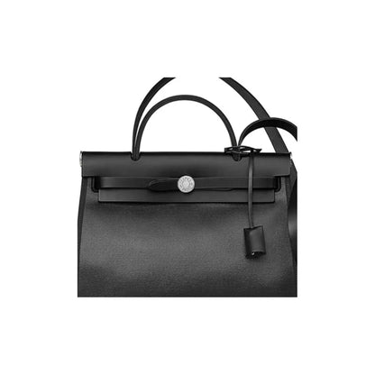 Hermes Herbag 39 shiny black